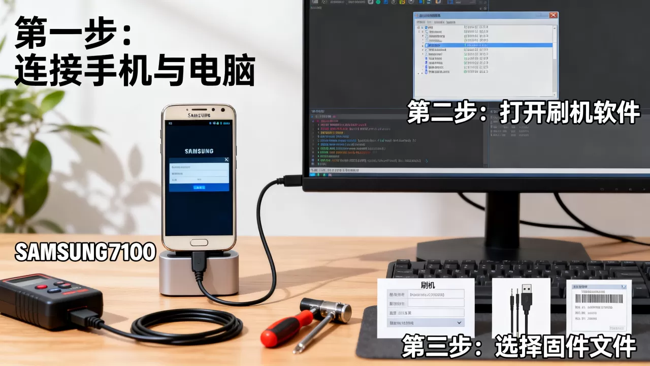 三星7100刷机教程怎么做？，三星7100刷机步骤有哪些