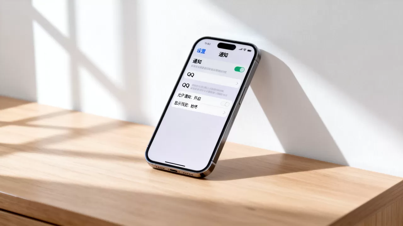 iPhone QQ消息通知怎么设置？，iPhone QQ消息通知不显示是什么原因？