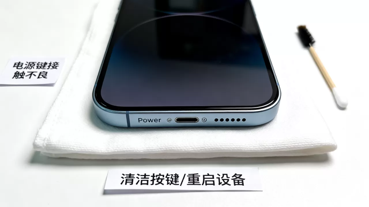 iPhone电源键音量键没反应是什么原因？，怎么解决？