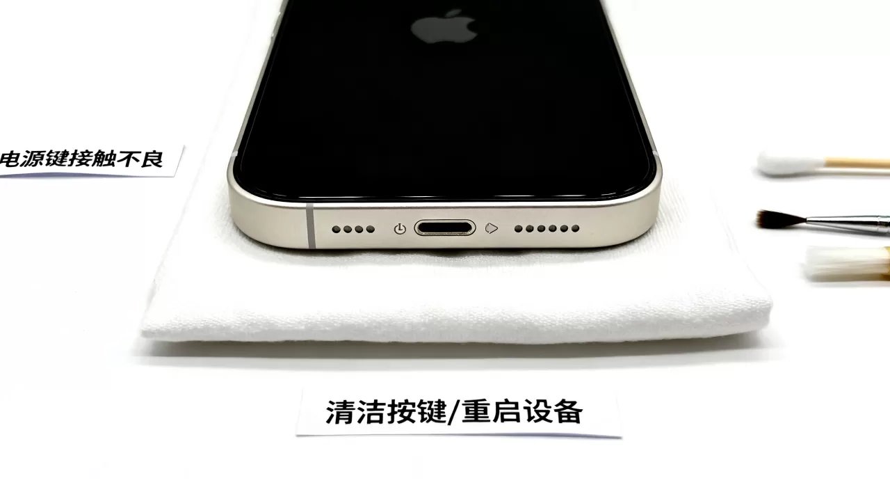 iPhone电源键音量键没反应是什么原因？，怎么解决？
