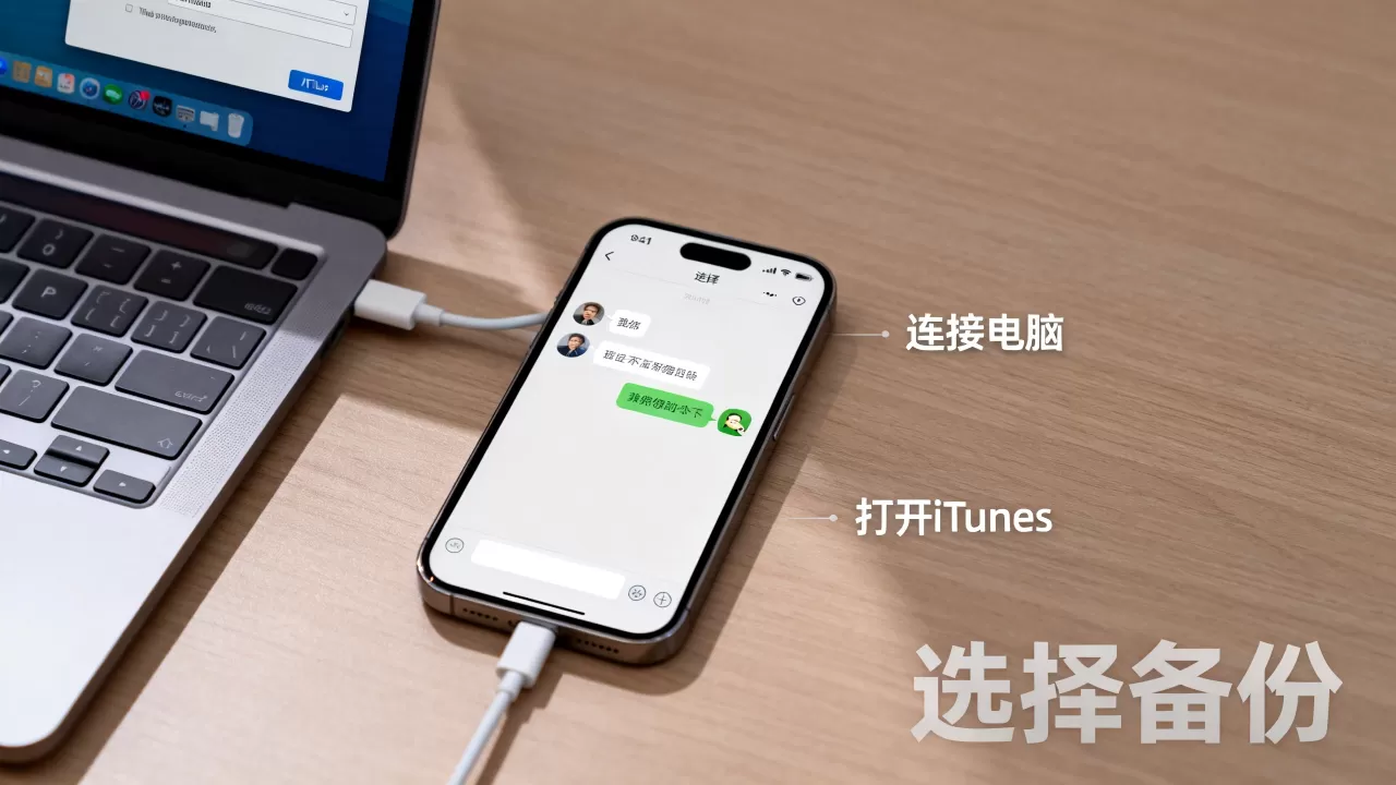 此iphone上的微信聊天记录怎么备份？，iphone微信聊天记录怎么备份