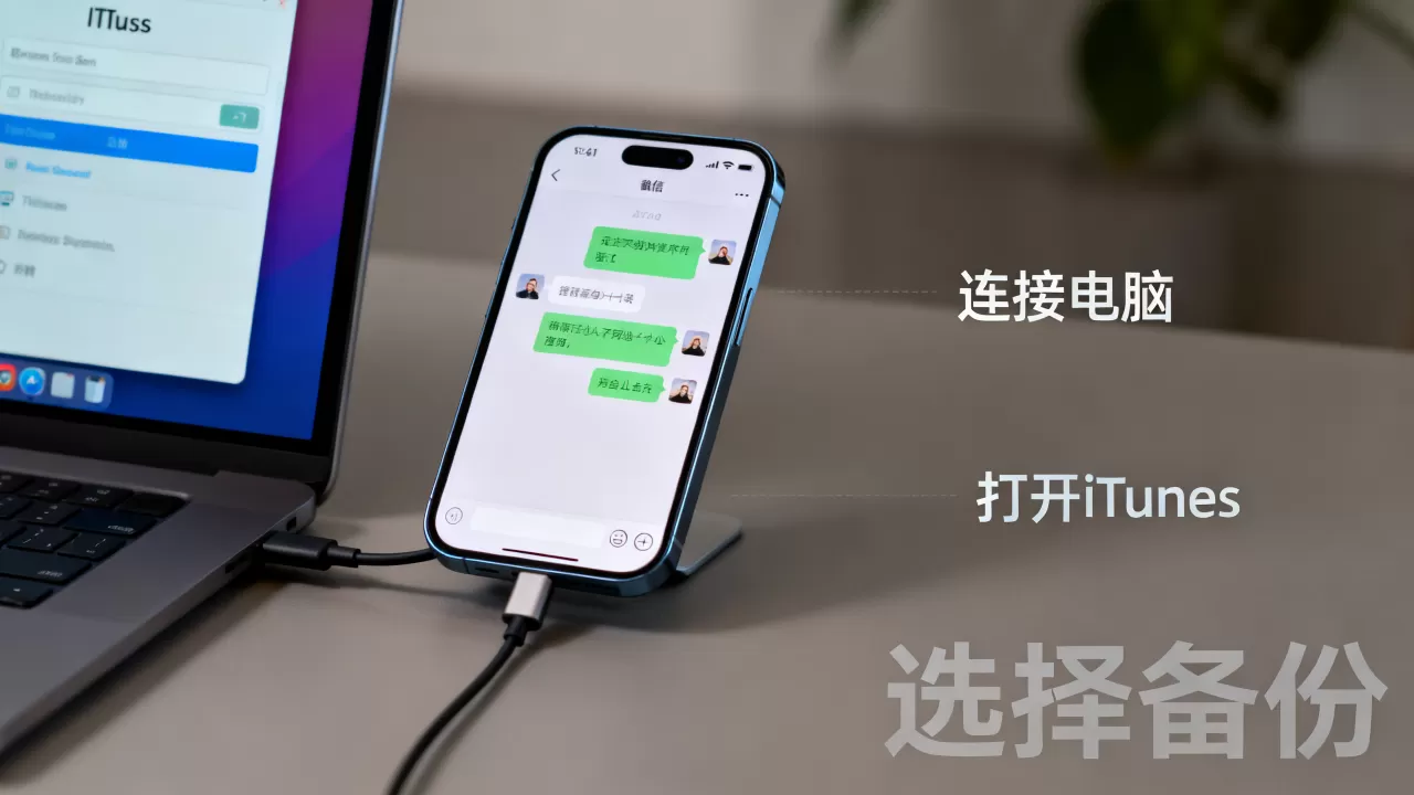 此iphone上的微信聊天记录怎么备份？，iphone微信聊天记录怎么备份