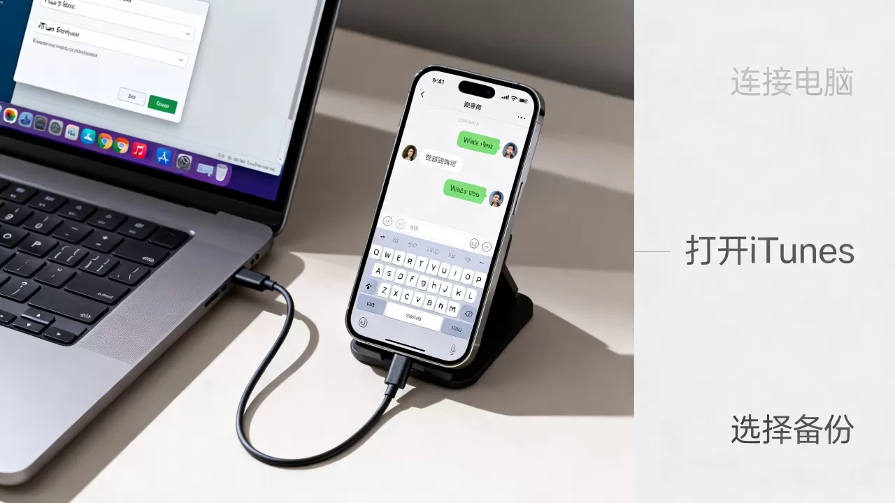 此iphone上的微信聊天记录怎么备份？，iphone微信聊天记录怎么备份