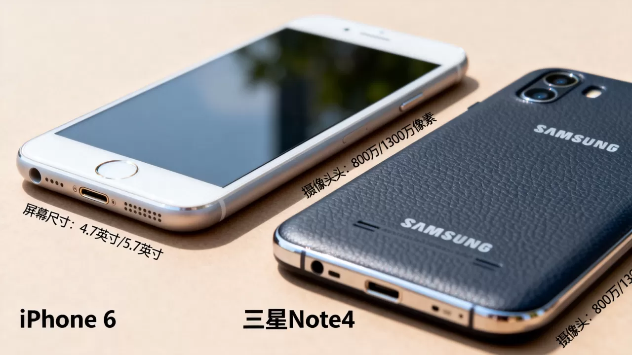 iPhone 6和三星Note4哪个更好用,手机对比评测推荐 iPhone 6和三星Note4哪个更好用,手机对比评测推荐
