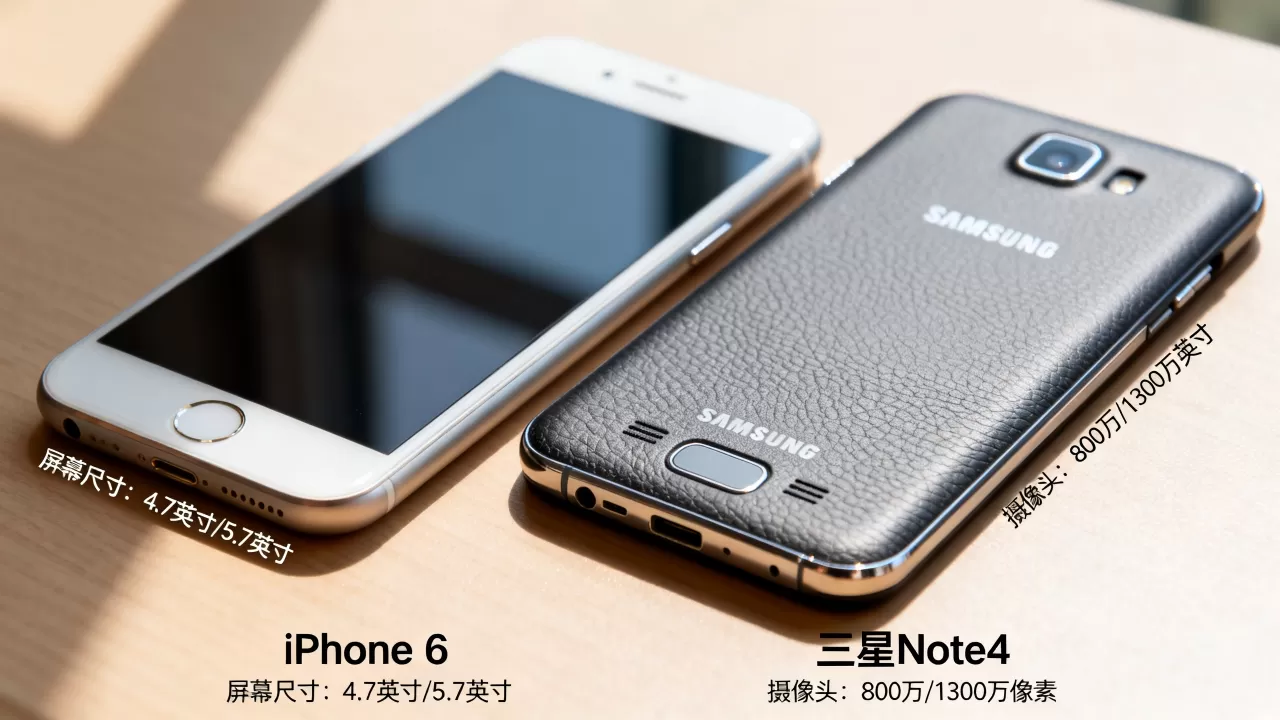 iPhone 6和三星Note4哪个更好用,手机对比评测推荐 iPhone 6和三星Note4哪个更好用,手机对比评测推荐