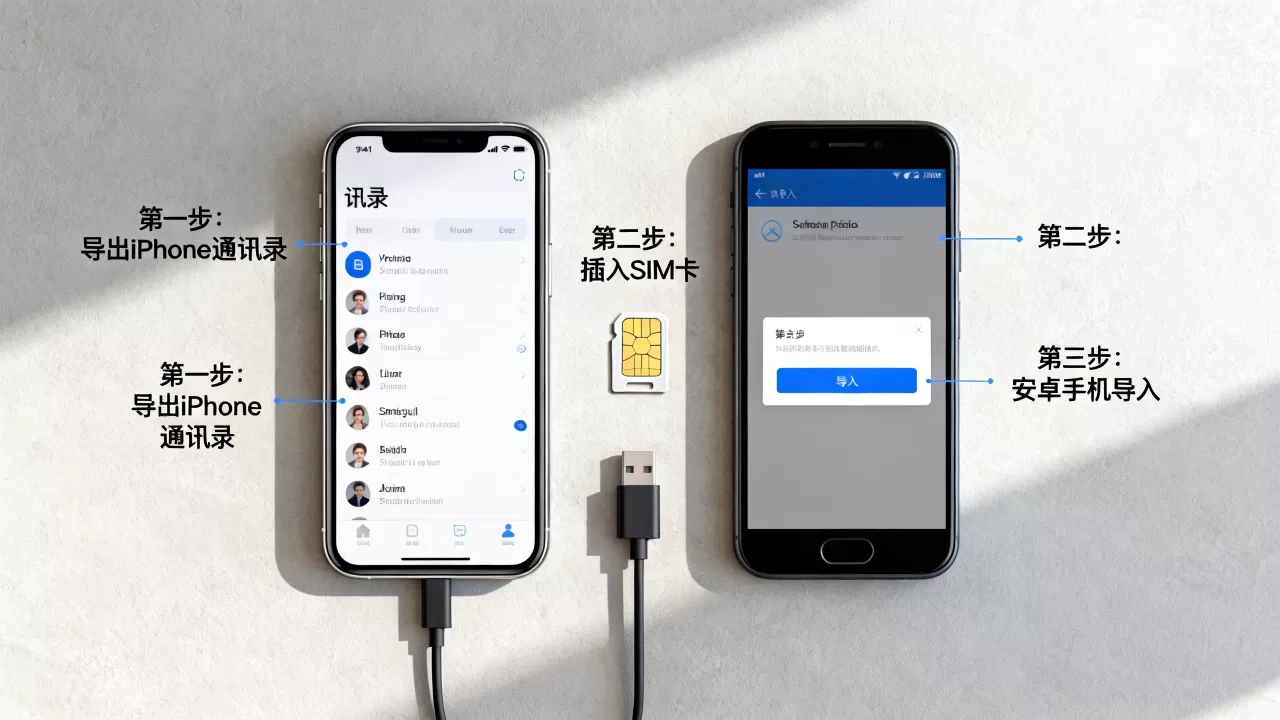 如何把iphone通讯录导入安卓,iphone通讯录怎么转移到安卓手机 如何把iphone通讯录导入安卓,iphone通讯录怎么转移到安卓手机
