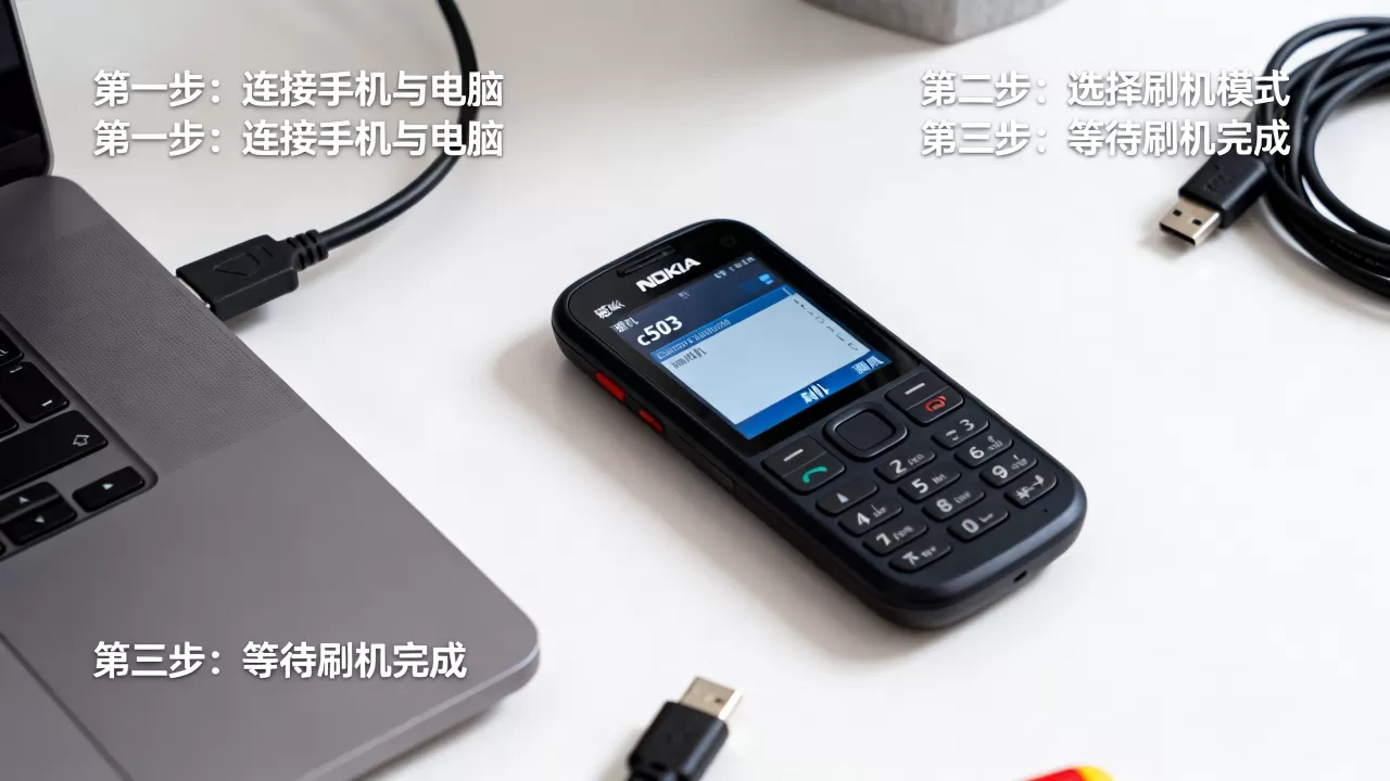 c503诺基亚怎么刷机？c503诺基亚刷机教程