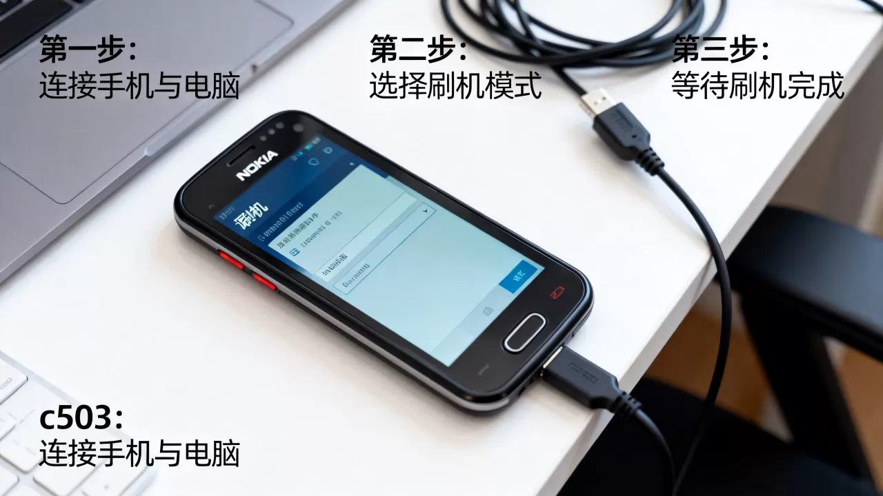 c503诺基亚怎么刷机？c503诺基亚刷机教程