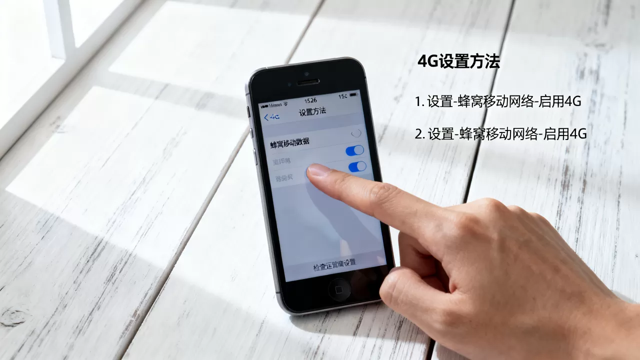iphone5c 1526 4g能用吗？，4g设置方法