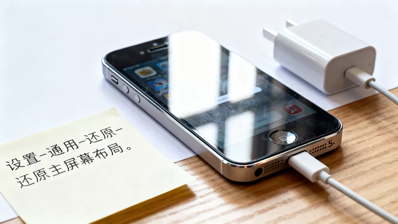 iPhone5s桌面图标怎么恢复?苹果5s主屏幕图标不见了怎么办 iPhone5s桌面图标怎么恢复?苹果5s主屏幕图标不见了怎么办