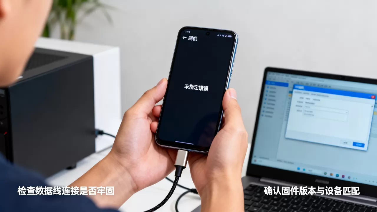刷机出现未指定错误怎么办，是什么原因导致的？