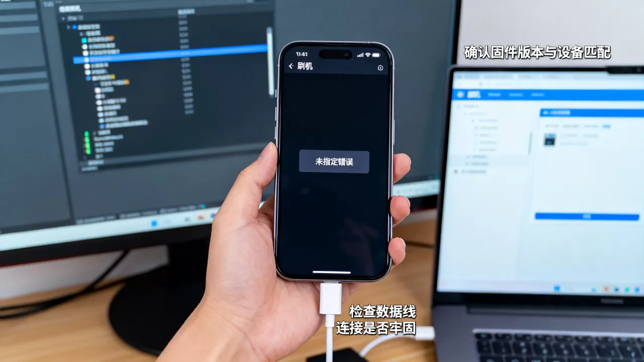 刷机出现未指定错误怎么办，是什么原因导致的？