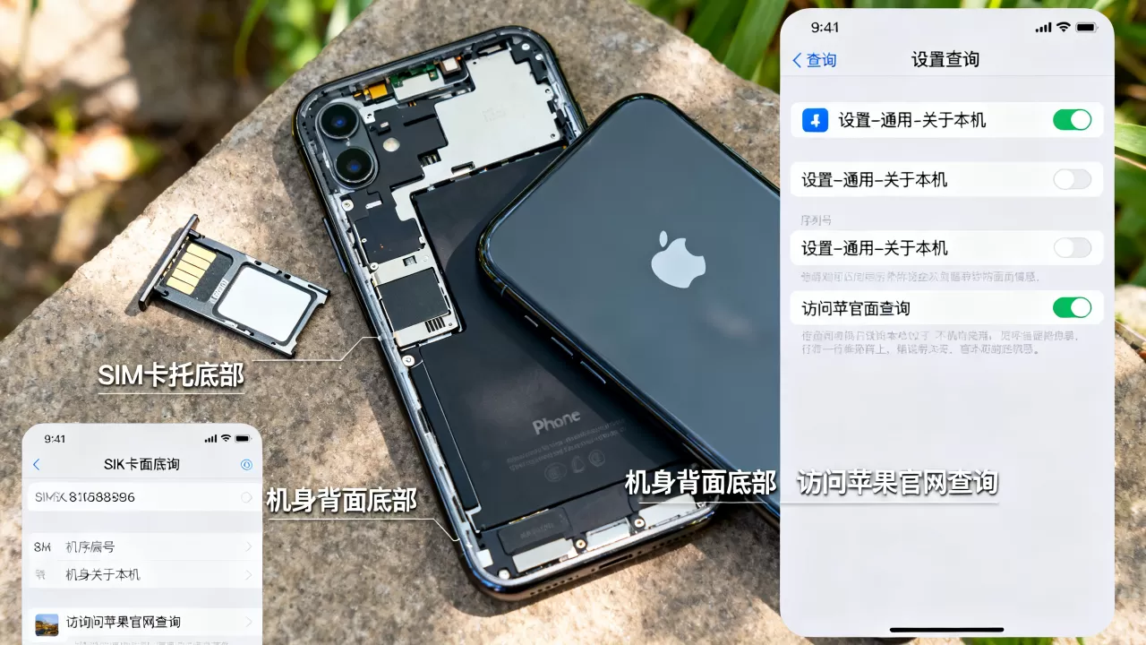 iphone的序列号在哪里，如何通过序列号查询手机的保修期和生产日期