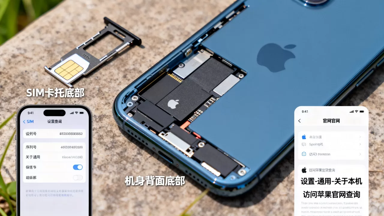 iphone的序列号在哪里，如何通过序列号查询手机的保修期和生产日期