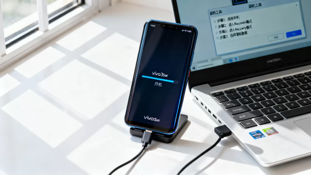 vivox3sw刷机卡在开机界面怎么办，刷机教程