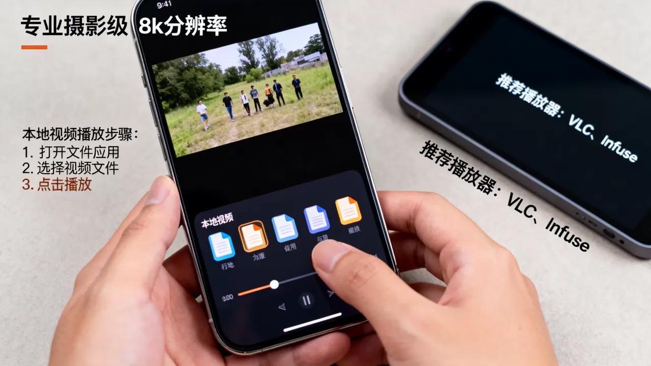 iphone视频播放器本地视频如何播放？，视频播放器哪个好
