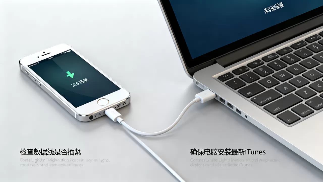 iphone5与电脑怎么连接，iphone5连电脑失败怎么办