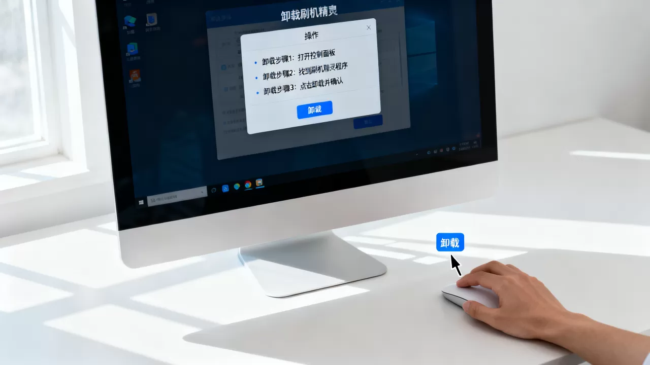 怎么把刷机精灵卸载，怎么彻底卸载刷机精灵不留痕迹？