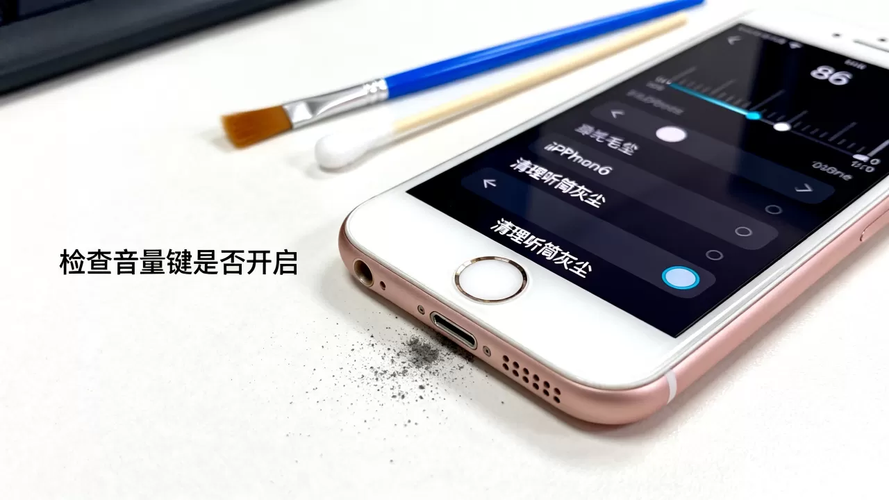 iPhone6听不到声音怎么办，iPhone6没声音原因