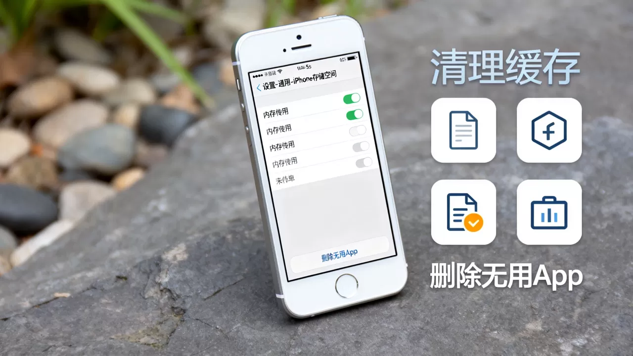 iPhone5s内存清理有什么好方法？怎么清理