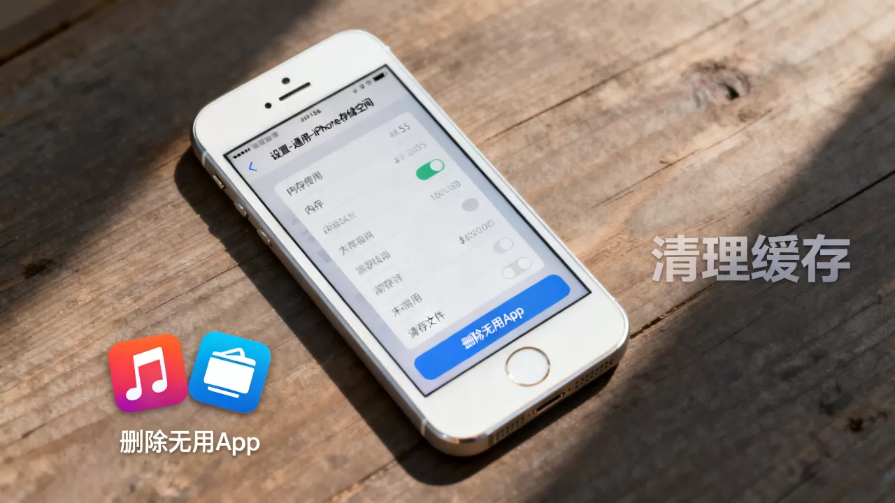 iPhone5s内存清理有什么好方法？怎么清理