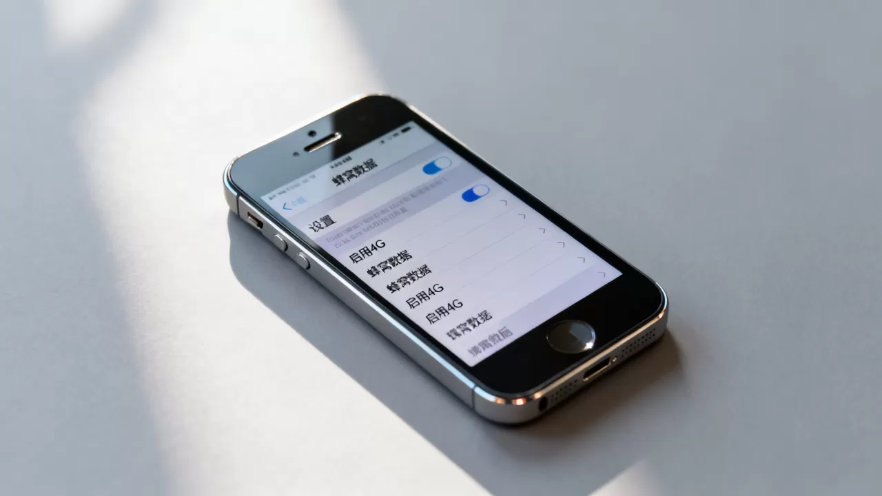iPhone5蜂窝数据如何设置？，iPhone5蜂窝数据设置