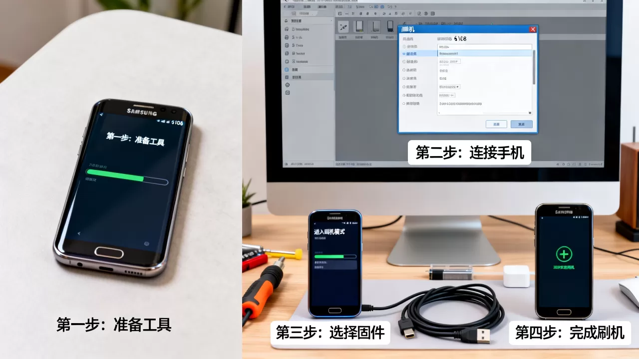 三星6108怎么刷机最简单？，三星6108刷机详细步骤教程