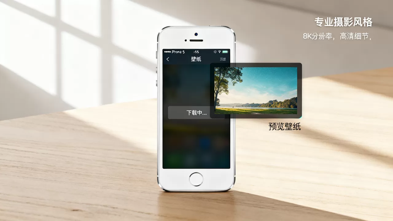 iphone5s壁纸下载有哪些方法？，iphone5s壁纸怎么下载