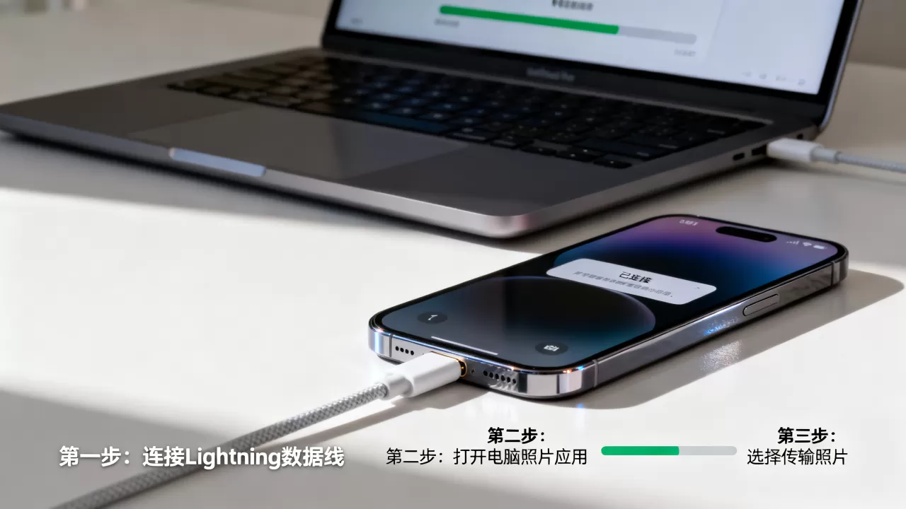 iphone照片如何导入电脑里，iphone照片怎么传到电脑上