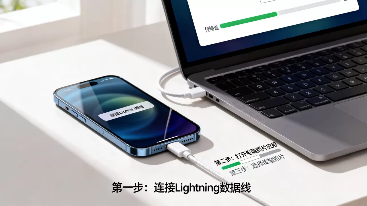 iphone照片如何导入电脑里，iphone照片怎么传到电脑上