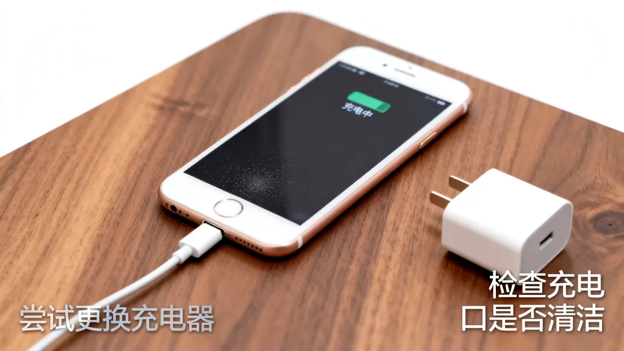 iPhone6充电没反应是什么原因，iPhone6充电没反应怎么解决