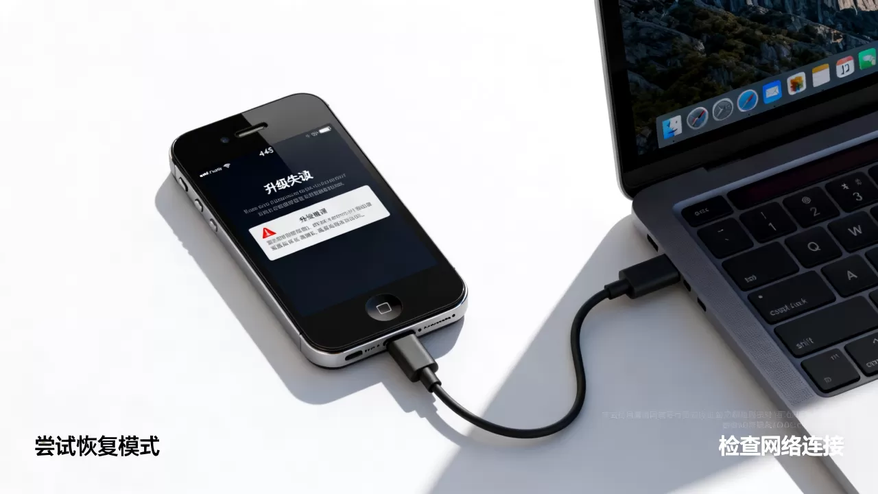 iPhone4s升级失败怎么办，iPhone4s升级失败如何解决