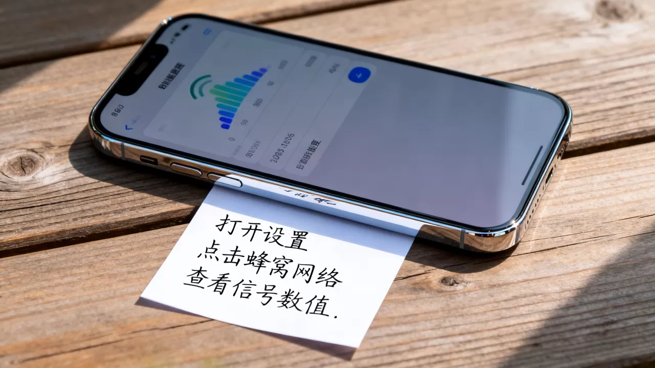 iPhone怎么显示信号强度？苹果手机信号数值查看教程，长尾疑问词