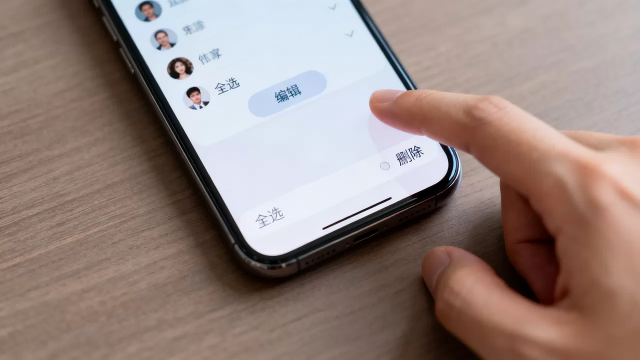 iPhone怎么全部删除通讯录？批量清空联系人最简单方法